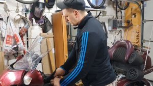 Morel tempo ultra 502, мотоцикл Honda Gold Wing 1800, прокачали звук.
