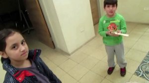 Наши дети играют в дуэль Пушкина