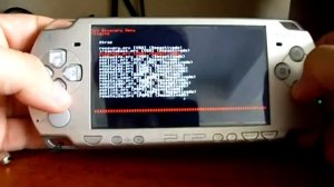 Accessing the recovery menu on the PSP