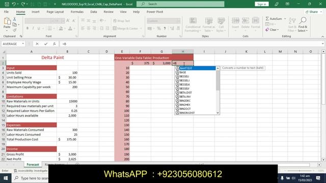Exp19_Excel_Ch06_CapAssessment_Delta_Paint | Excel Chapter 6 Capstone Assessment - Delta Paint