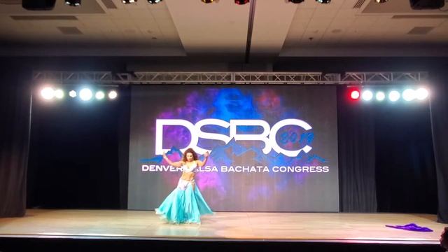 Maysa Mais Solo Bellydance, 2019 Denver Salsa and Bachata congress. смотреть онлайн