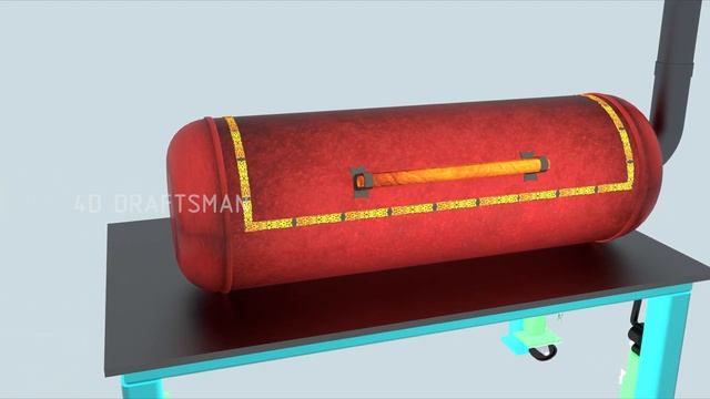 Мангал из газового баллона своими руками | Barbecue from a gas cylinder with your own hands смотреть онлайн