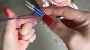 СКРЕЩЕННЫЙ НАБОР ПЕТЕЛЬ! knittingpatterns!