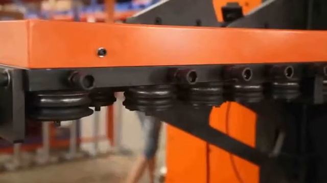 Автоматический станок для правки и гибки арматуры и проволоки смотреть онлайн