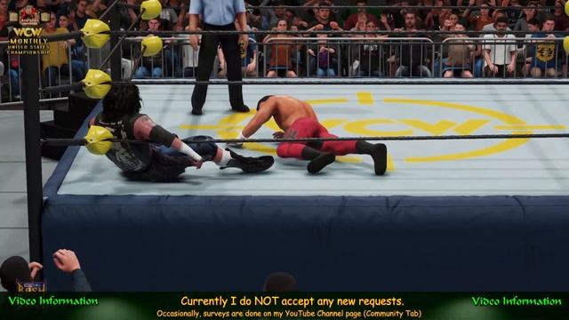 WCW | ? Monthly US Championship ? | MARCH 2021 | incl. Raven w./The Flock VS. Chris Benoit | WWE2K1 смотреть онлайн