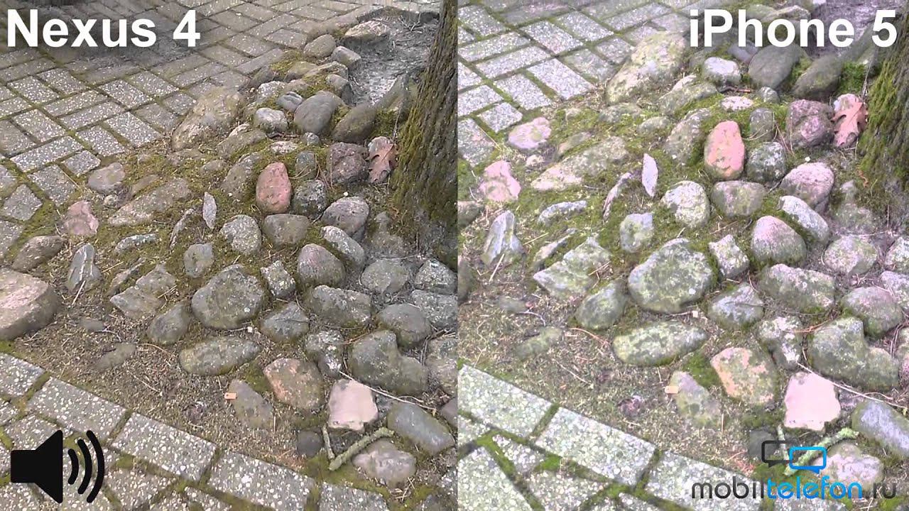 LG Nexus 4 vs iPhone 5: сравнение камер (camera comparison)
