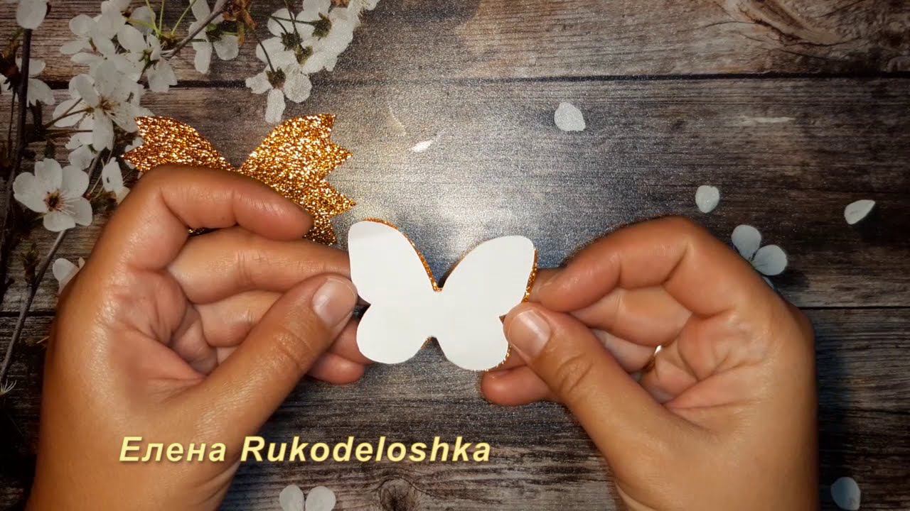 МК//Бантики в осенних красках, очень яркие//Бантики ЛОЛ//DIY