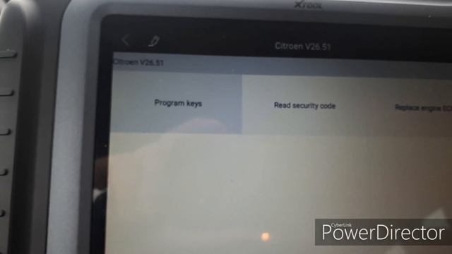 Программирование ключей  Citroen C3 Picasso Program Keys. Xtool H6E.