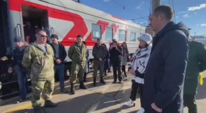 Отправка мобилизованных