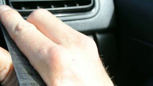 Снятие рамки воздуховода поло седан