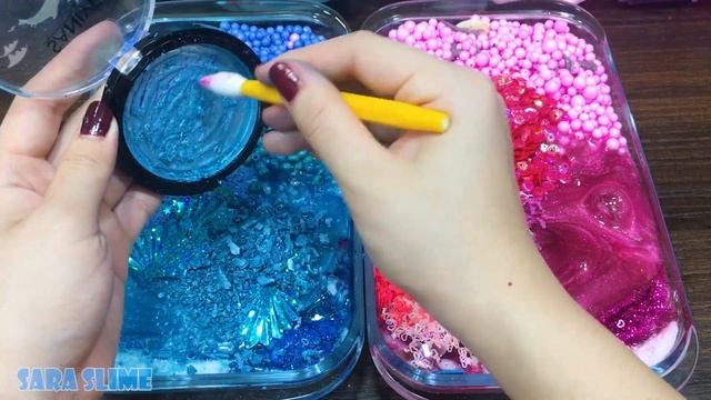 MOUSE BLUE vs PINK ! Mixing Random Things into STORE BOUGHT Slime! Satisfying Slime, ASMR Slime #10 смотреть онлайн