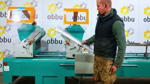 YILMAZ DC 420 P Автоматическая двухголовочная пила с фронтальной подачей пильных дисков #obbu.ru