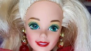 Самый новогодний выпуск. Распаковка и обзор куклы Барби Happy Holidays Barbie 1993