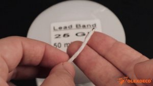 Шнур-утяжелитель 25 г бобина 100м для легких штор.