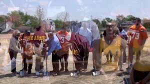 Joe Thomas, Duke Johnson Jr., Dee Haslam host groundbreaking at John Adams