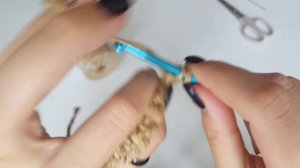 мочалка крючком из джута