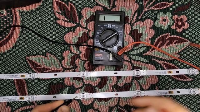 Проверка светодиодных лент подсветки телевизора смотреть онлайн