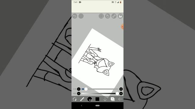 я рисовала в ibispaint с кошку ладно надеюсь получилось красиво смотреть онлайн