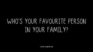 My family – A1 English Listening Test