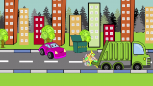 Буква З. Учим буквы с машинкой Тосей. Изучаем алфавит. Развивающие мультики.