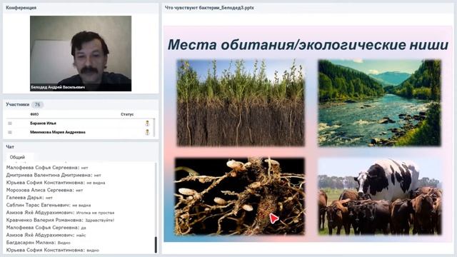 Что “чувствуют” бактерии? 28.11.2020 смотреть онлайн