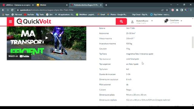 TOP 5 Trotinete electrice buget 1000-1500 lei + BONUS смотреть онлайн