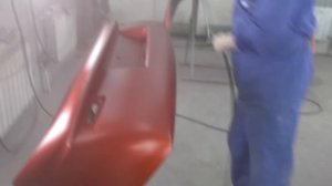 Покраска авто в Кэнди (часть12) Красим бампера и накладки на пороги
