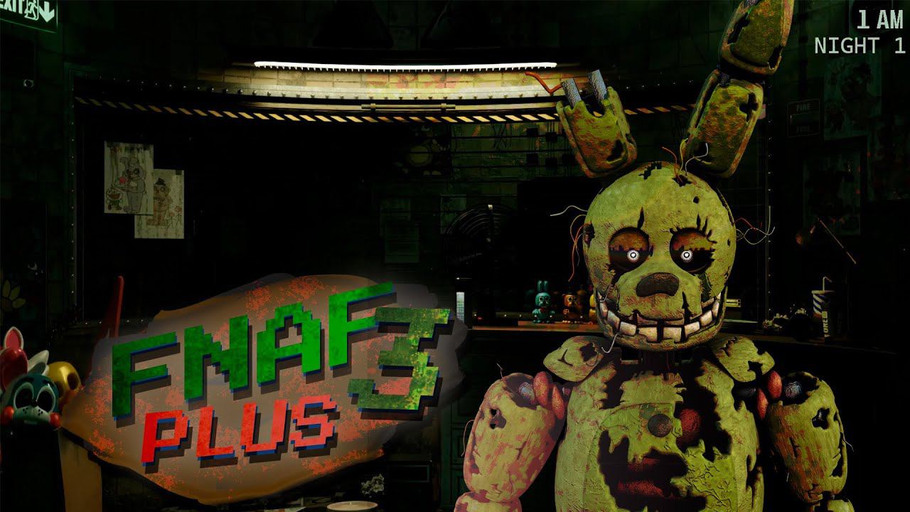 Fnaf3 plus вышел!!! Fazbear's Fright Attraction