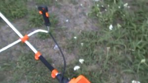 Первый пуск четырехтактной мотокосы VITALS BK 3108-40