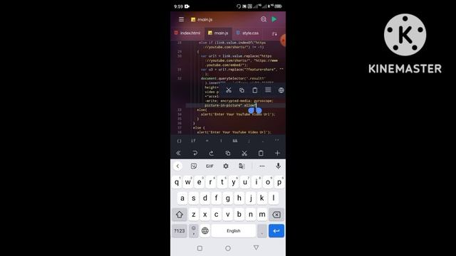 How to Create YouTube video Downloader Tool Only HTML CSS JavaScript part 5 @mobilewithcode