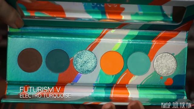 Ranking My Kaleidos Palettes | Best + Worst Palettes | Swatches of ALL 5 Futurism Palettes смотреть онлайн