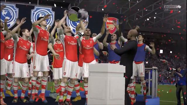 Arsenal win champions league - Fifa 15 смотреть онлайн
