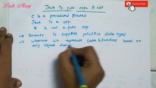 JAVA is pure Object oriented or not? || 5 || JAVA COURSE in telugu смотреть онлайн
