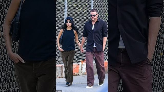 Zoe Kravitz and boyfriend Channing Tatum in New York #zoekravitz #channingtatum #nyc