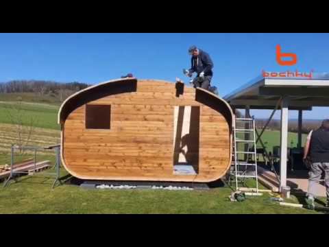 Обзор Квадро овальной бани 4х3 метра