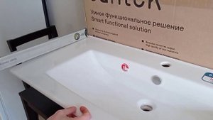Распаковка — Умывальник Santek Элина 100