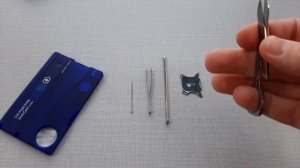 Victorinox SwissCard Lite. Швейцарский мультитул в виде пластиковой карточки.