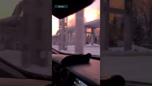 Пожары в России и не думают останавливаться: в Нижнекамске сгорел склад предприятия «Нижнекамскнефте