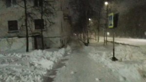 Оха. Сахалин. 27 ноября. Буран почти закончился. От Факела к перекрёстку.