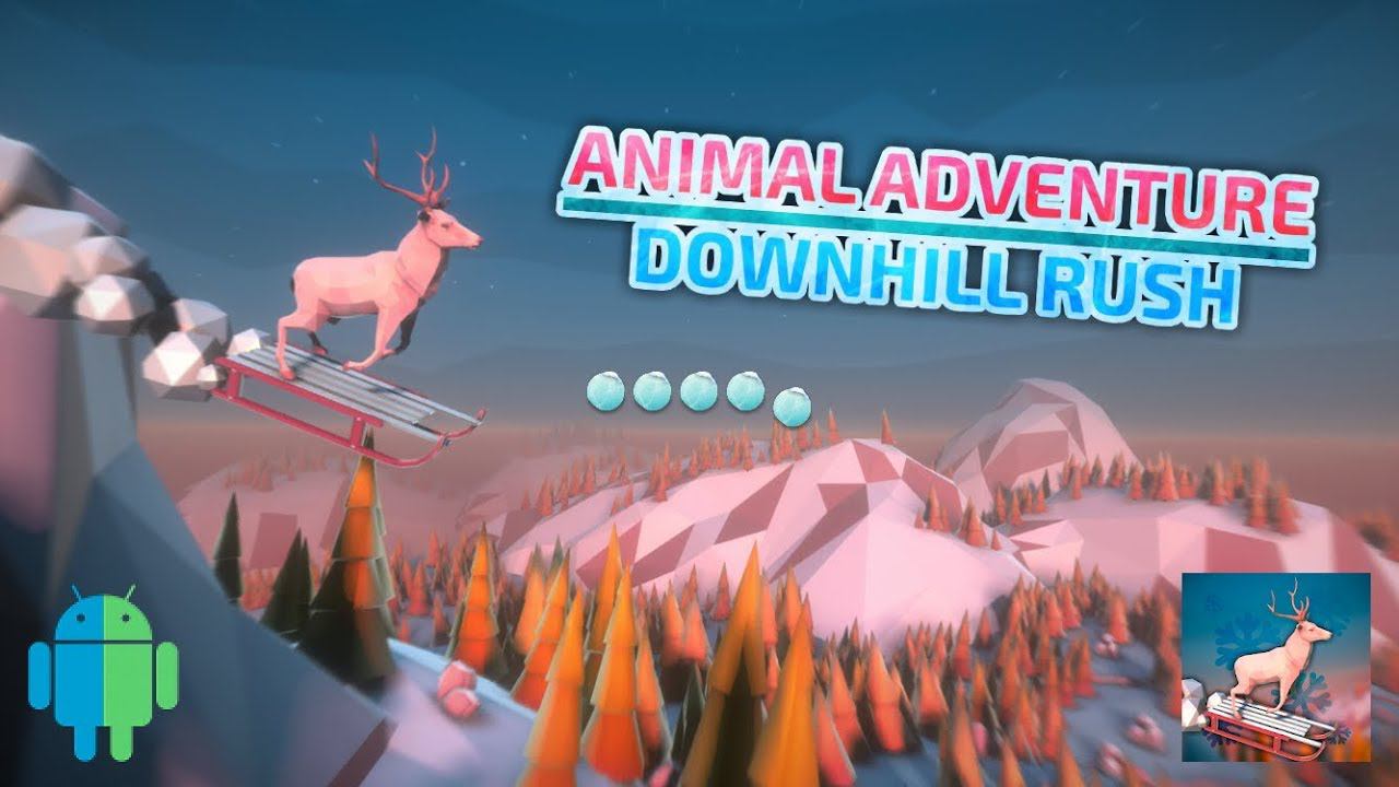 Animal Adventure: Downhill Rush на Android/iOS GamePlay HD смотреть онлайн