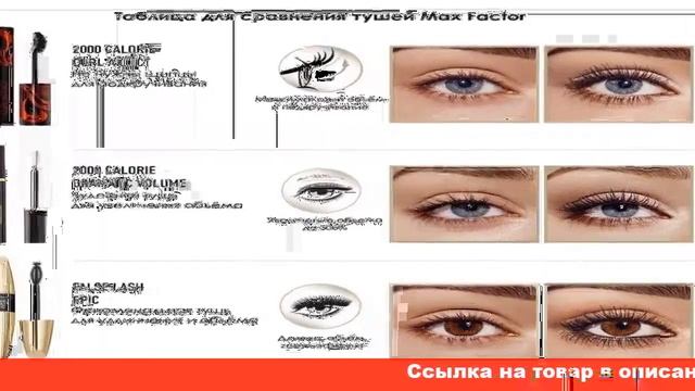 увеличение ресница тушь