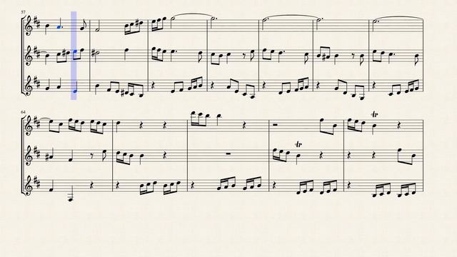 Aria: "The soft complaining flute" (HWV 76 Mvt. 7) for Flute, Oboe & Guitar смотреть онлайн