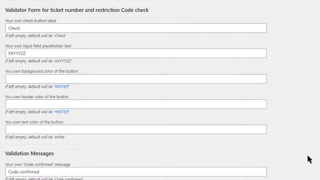 Event Tickets and Ticket Scanner for WooCommerce - Options