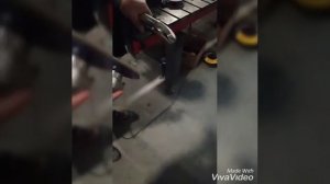 Тиг сварка аргоном и полировка трубы- перила, tig welding pipe, сварка нержавеющей стали Калинингра