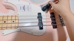 [4줄기타 언박싱-일본직구] Fender Junior Collection short scale jazz bass