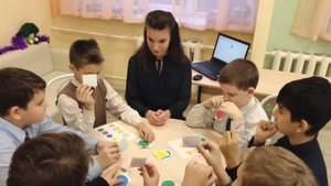 занятие педагога-психолога МОУ ОШ № 5 для обучающихся с ОВЗ Игнатовой Т И