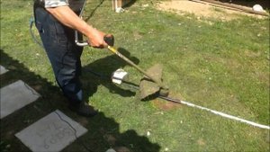 Труба ПНД, против бензотриммера.