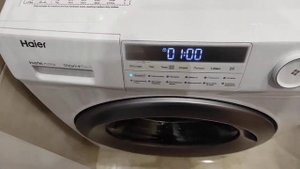 Наша новая стиральная машинка  Haier. 28.07.2020.