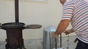 КОПТИЛЬНЯ СВОИМИ РУКАМИ, САМАЯ ЭФФЕКТИВНАЯ КОНСТРУКЦИЯ. ENG SUB