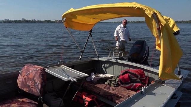 Сигнализация на лодку. Тестирование автономной простейшей сигнализации на воде
